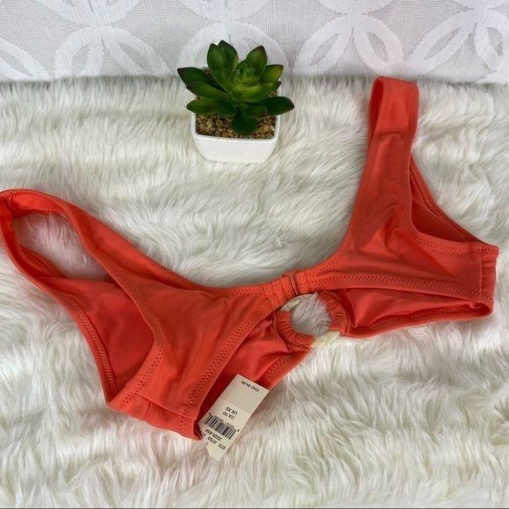 NWT Aerie Melon Wide Strap Plunge Bikini Top - Picture 7 of 8